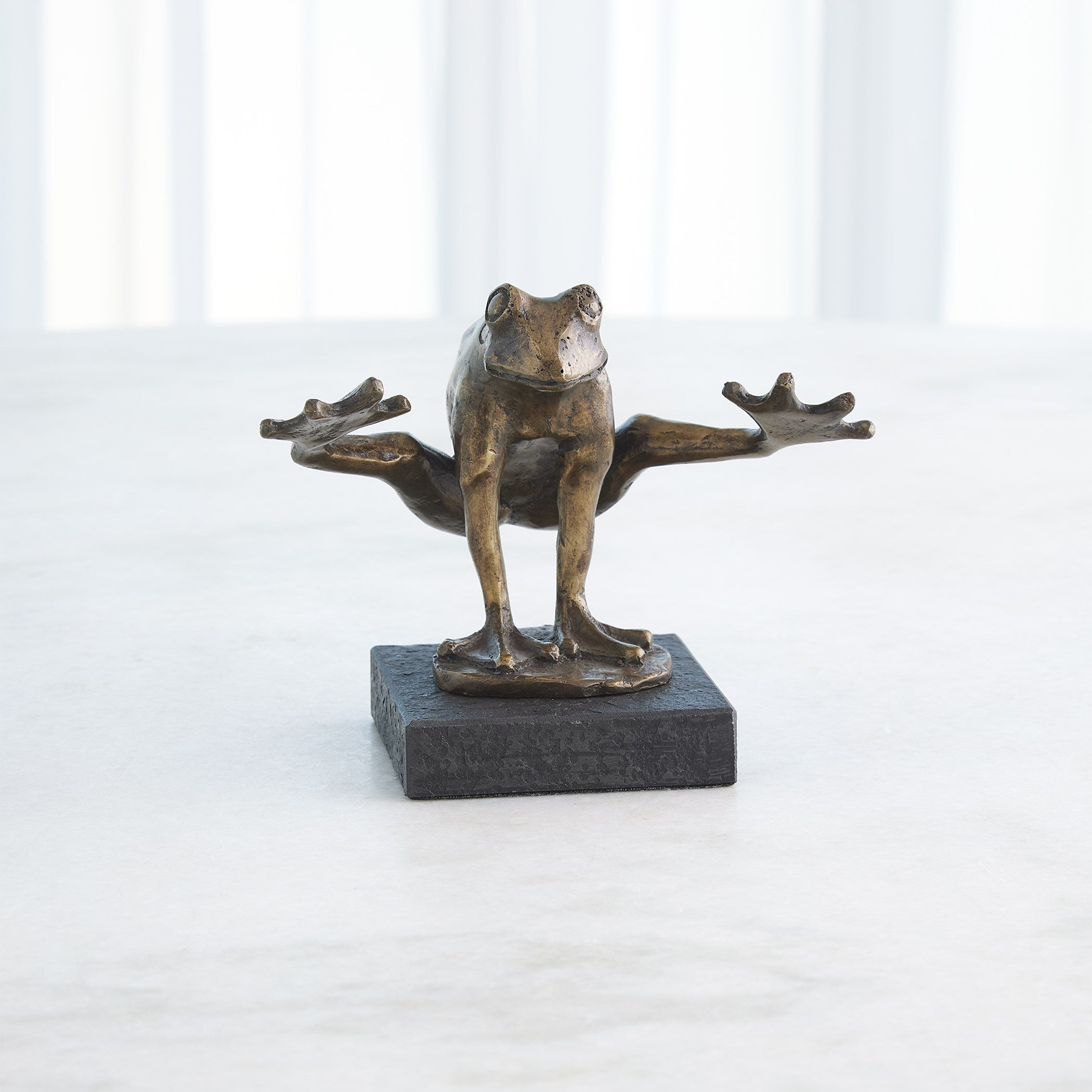 Global Views Leap Frog Bronze