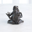 Global Views Hugging Frog Sculpture Bronze