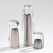 Global Views Tower Tea Light Holder/Vase Grey