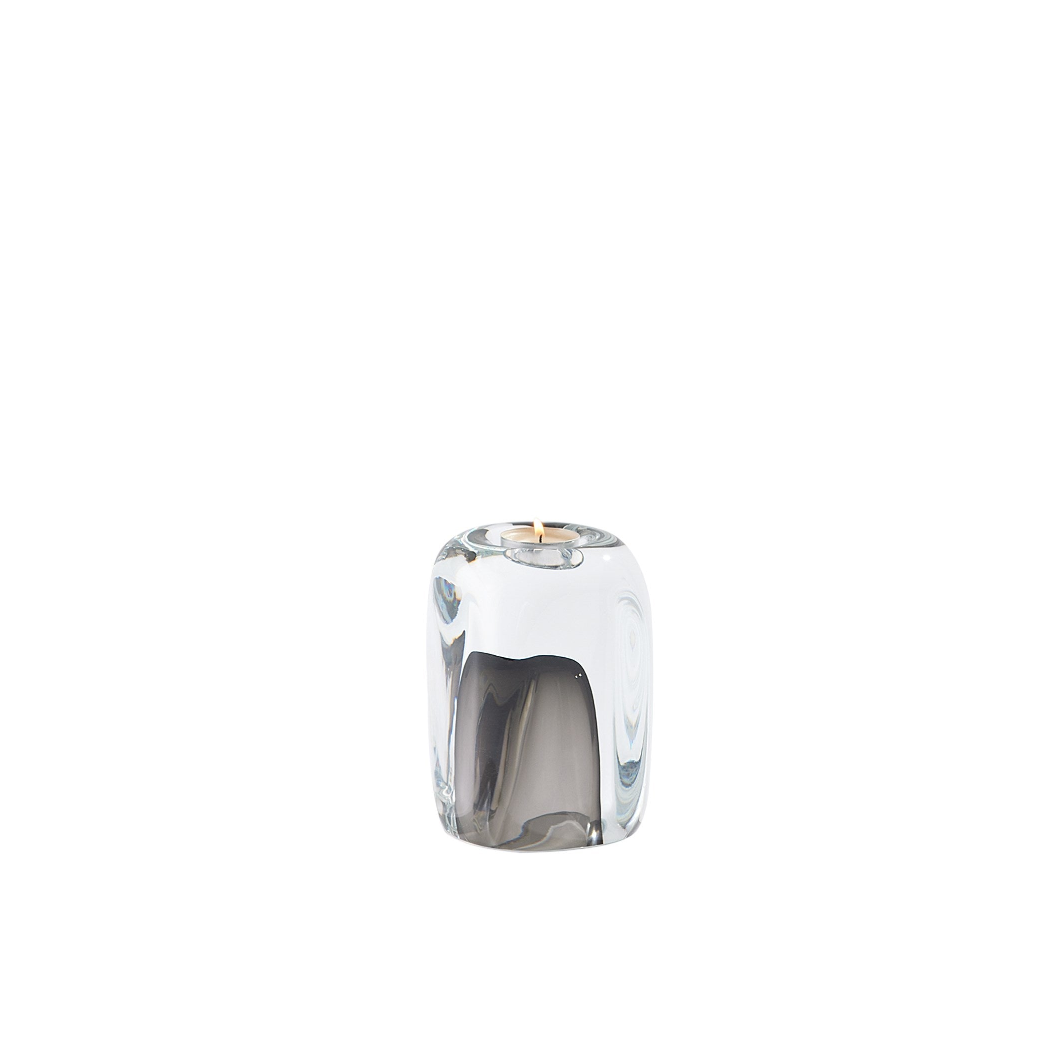 Global Views Tower Tea Light Holder/Vase Grey