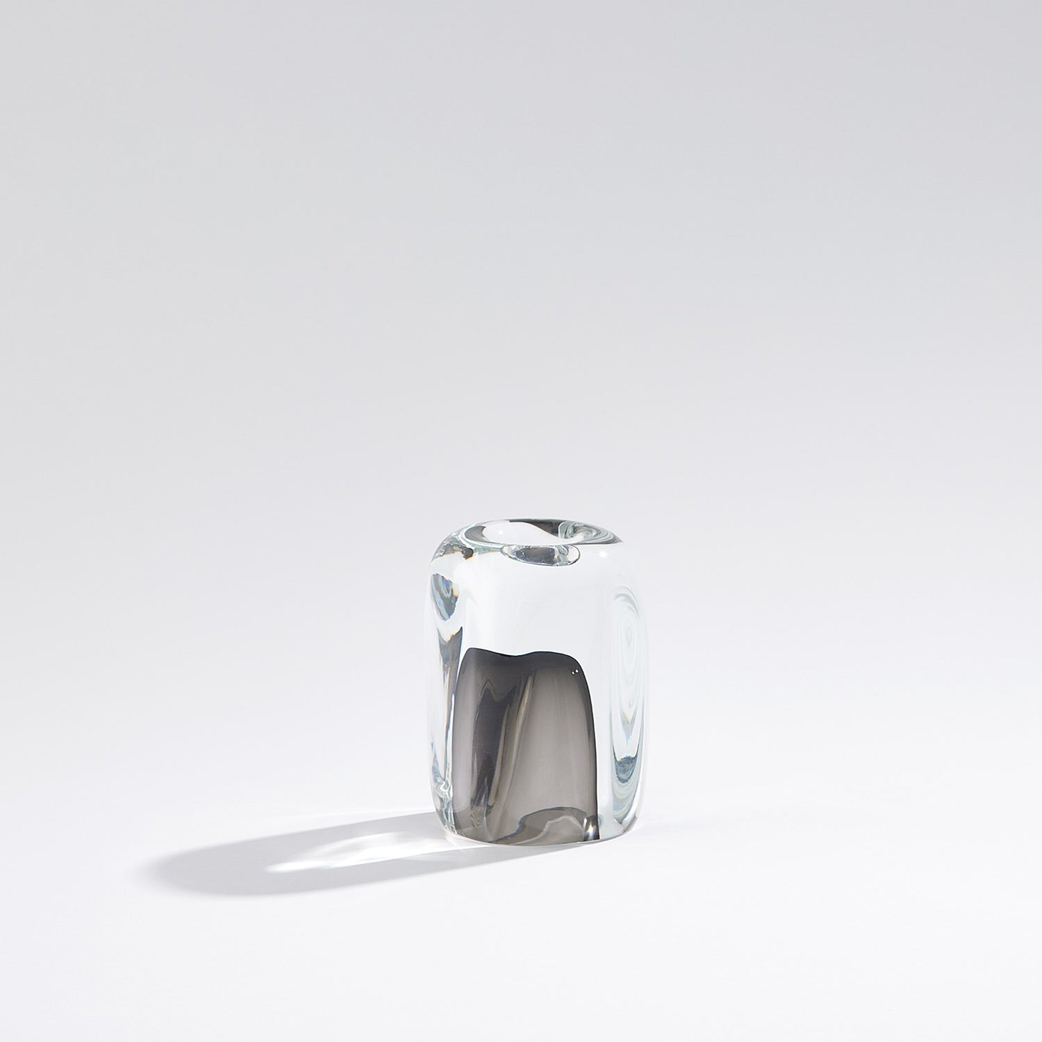 Global Views Tower Tea Light Holder/Vase Grey
