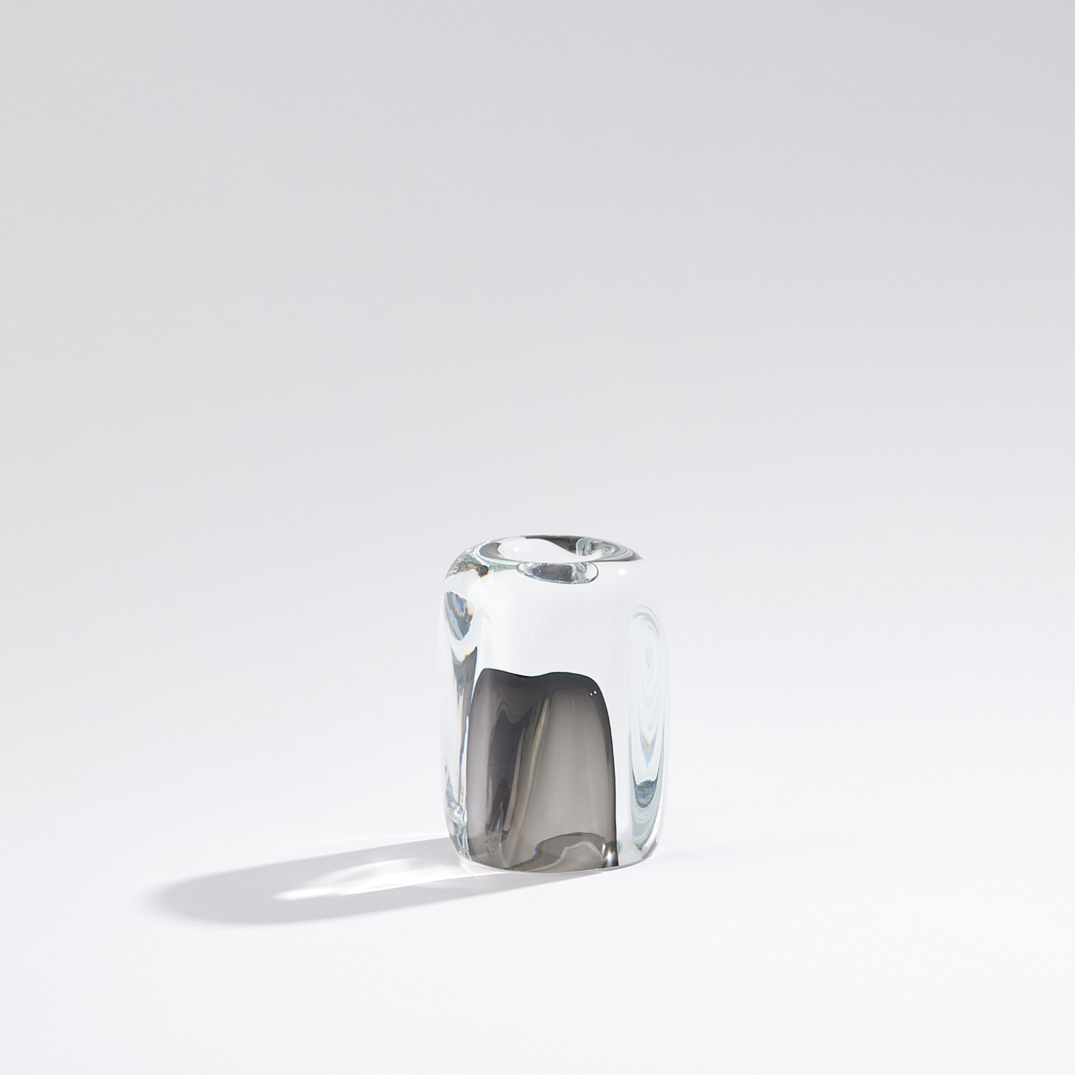 Global Views Tower Tea Light Holder/Vase Grey