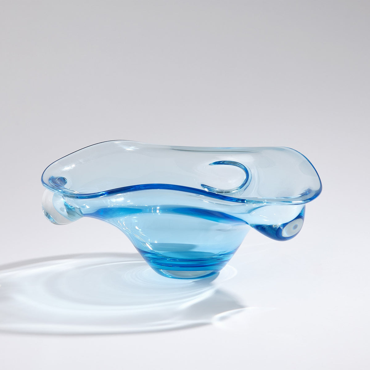 Global Views Triple Bubble Bowl Blue