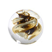 Global Views Swirl Paperweight Moss Green