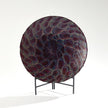 Global Views Kaleidoscope Centerpiece Plum
