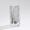 Global Views Quilted Vase-Grey-Tall