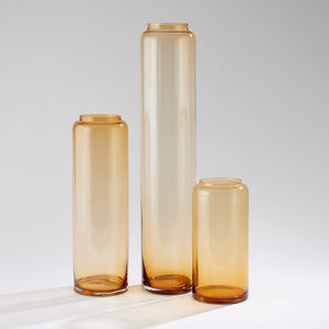 Global Views Datum Vase Caramel