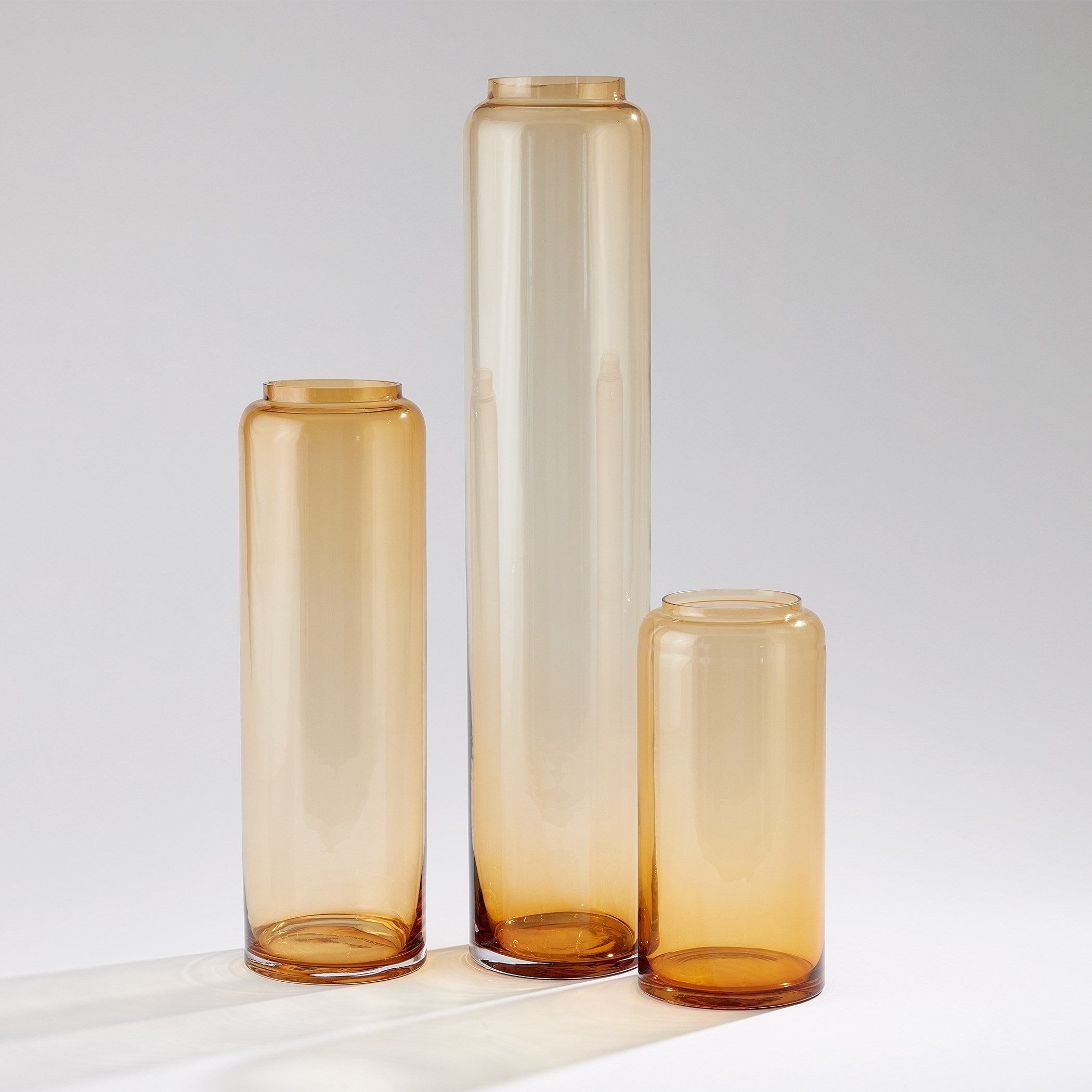Global Views Datum Vase Caramel