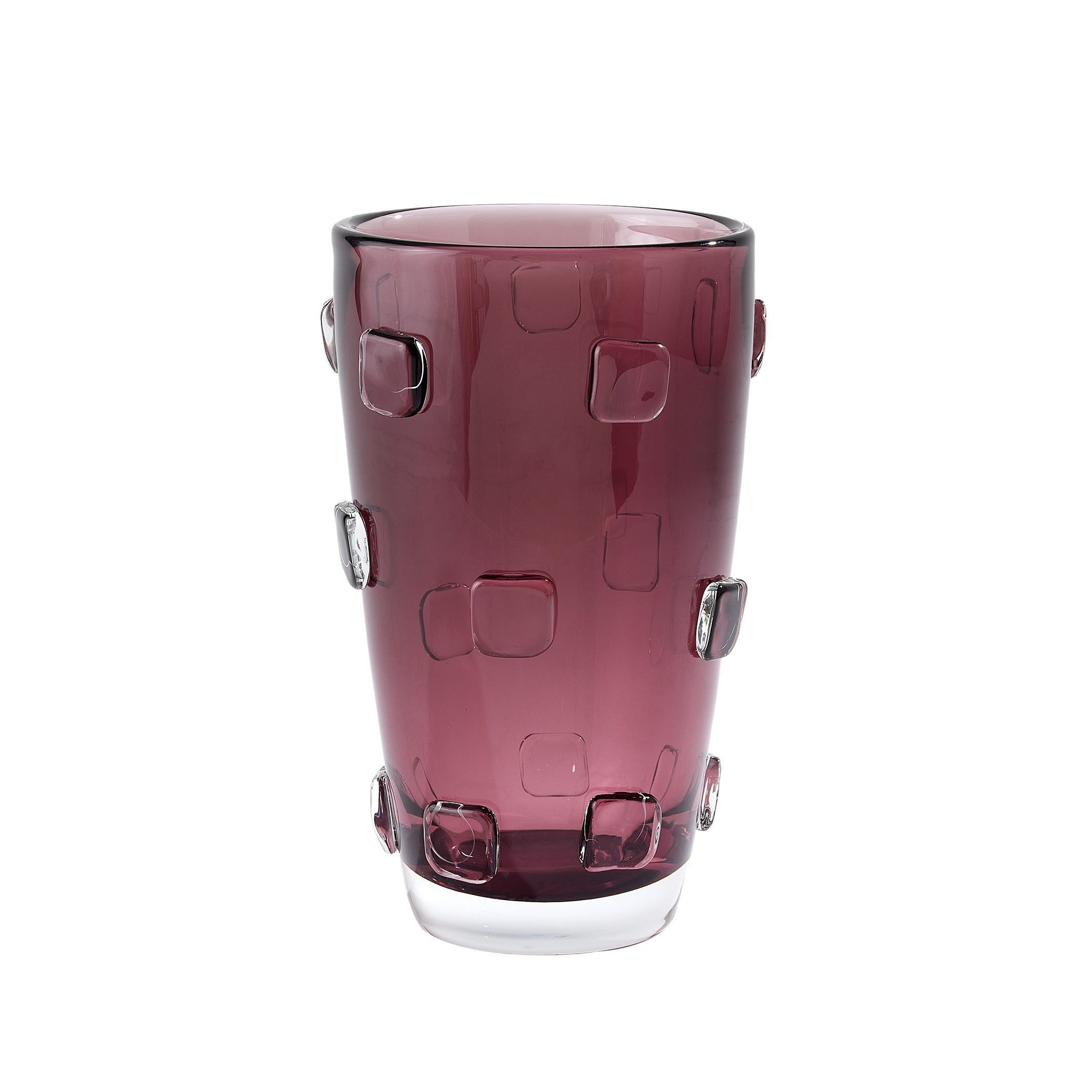 Global Views Ingot Vase-Plum-Lg