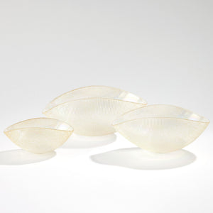 Global Views Pleated Bowl