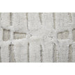 Feizy Elias 69FVF Modern Geometric Rug in Ivory/Tan