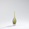 Global Views Flecked Spire Bottle Olive