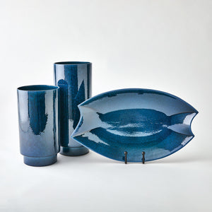 Global Views Rolo Vase and Platter