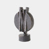 Global Views Deconstructed Disk Bronze Sculpture