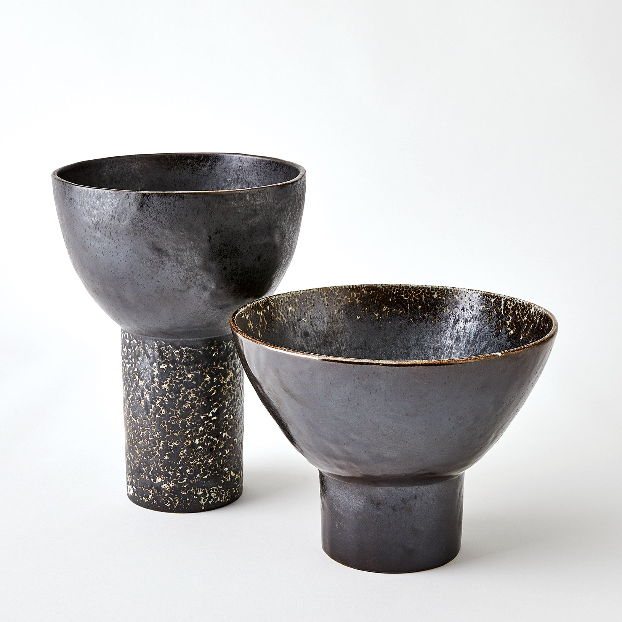 Global Views Cinder Footed Bowl
