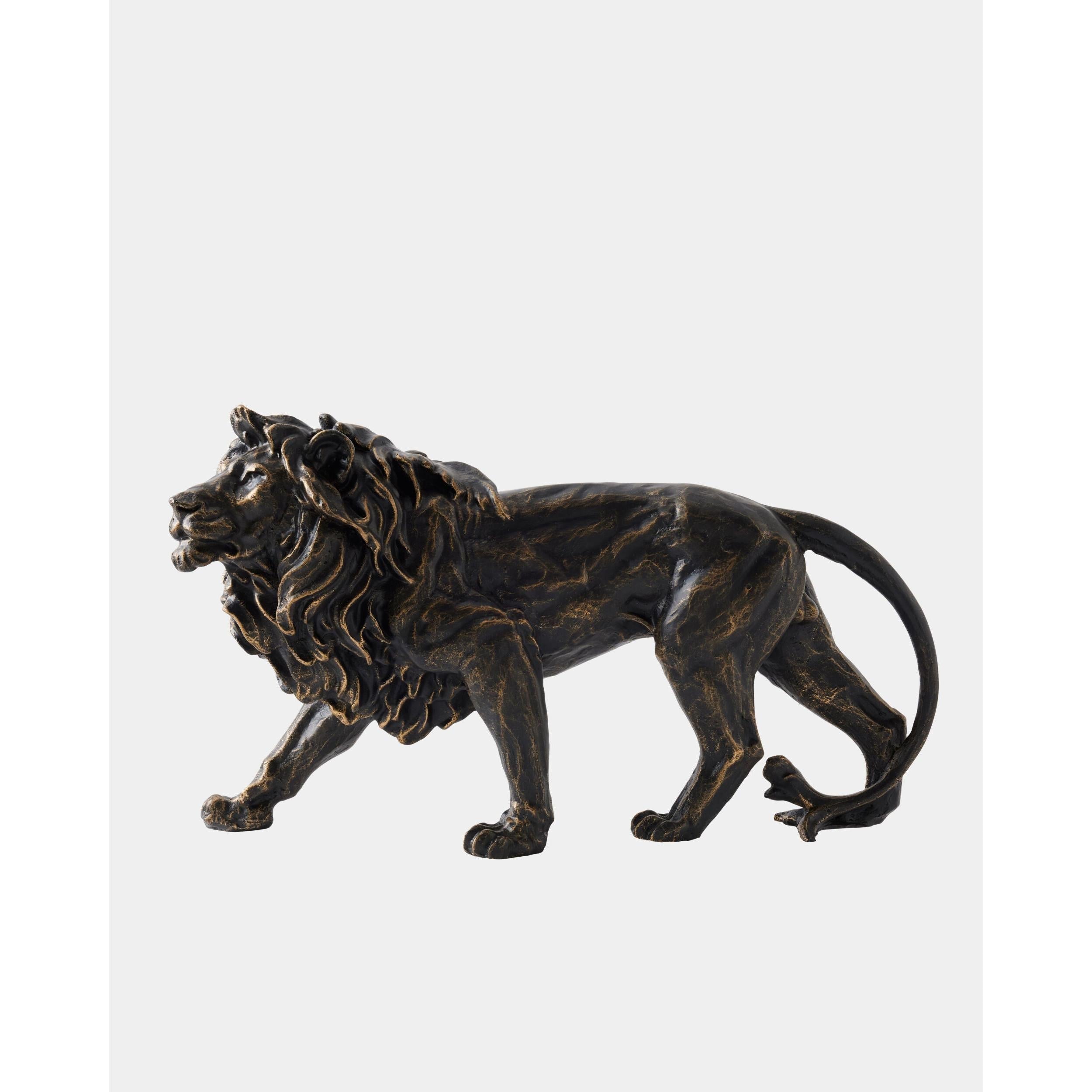 Global Views Prowling Lion Sculpture