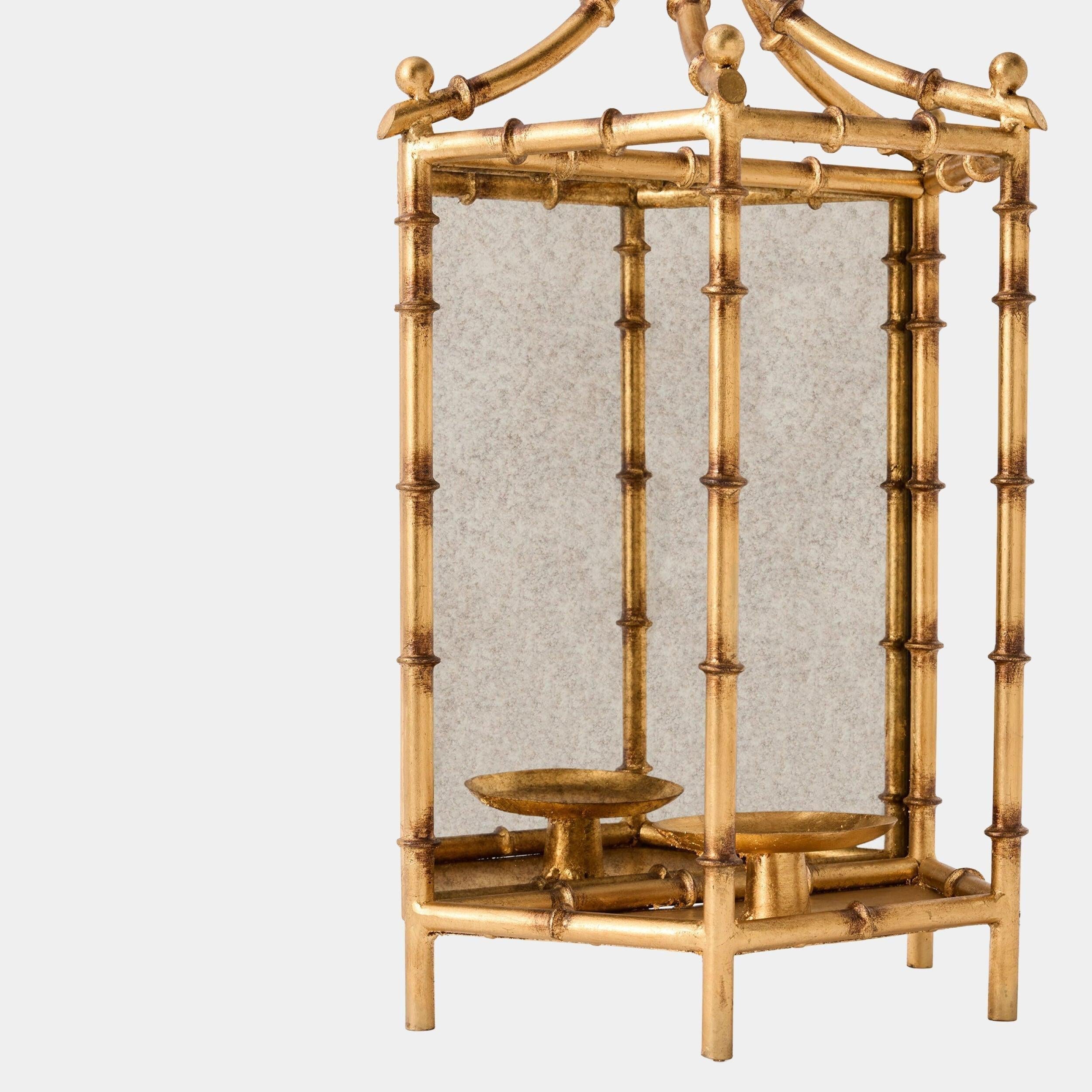 Global Views Bamboo Wall Lantern