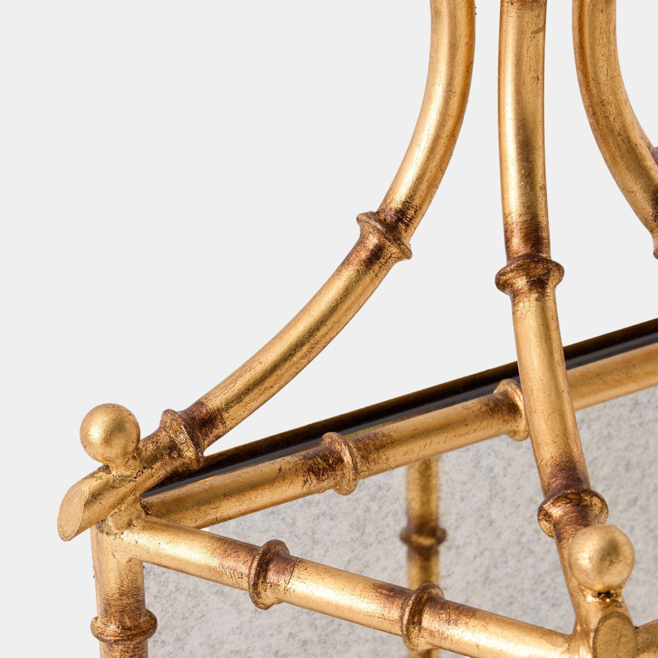 Global Views Bamboo Wall Lantern