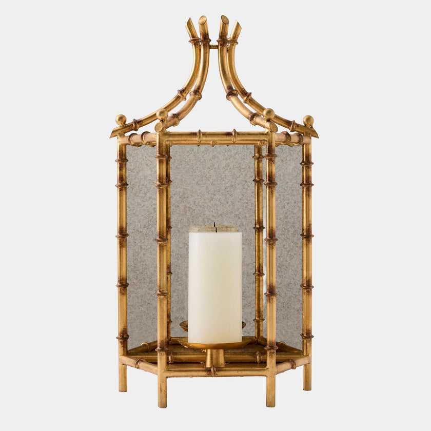 Global Views Bamboo Wall Lantern