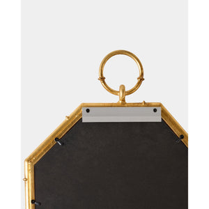 Global Views Octagonal Bamboo Mirror