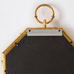 Global Views Octagonal Bamboo Mirror
