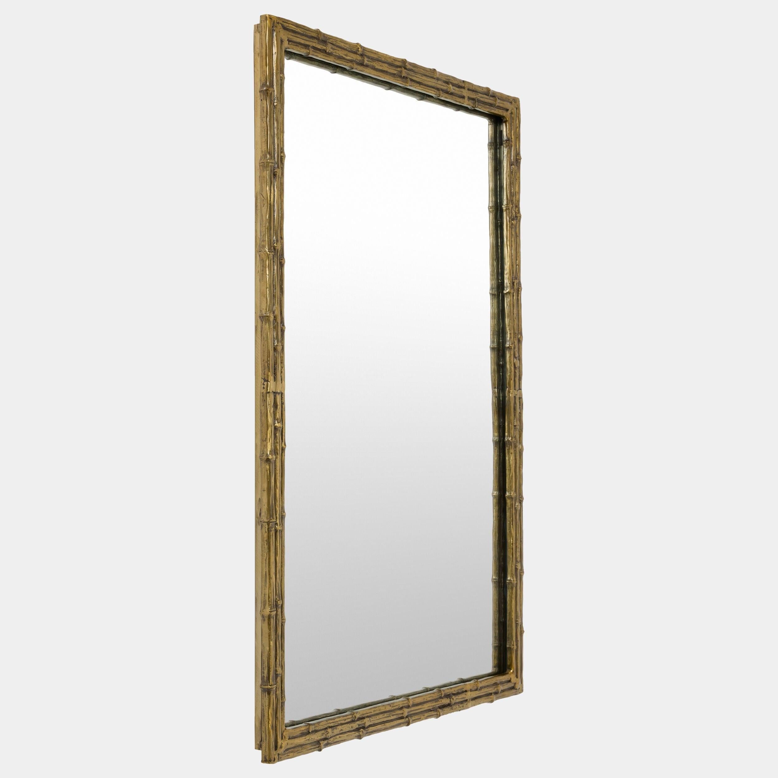 Global Views Bamboo Framed Mirror