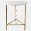 Global Views Spina 3 Legged Side Table