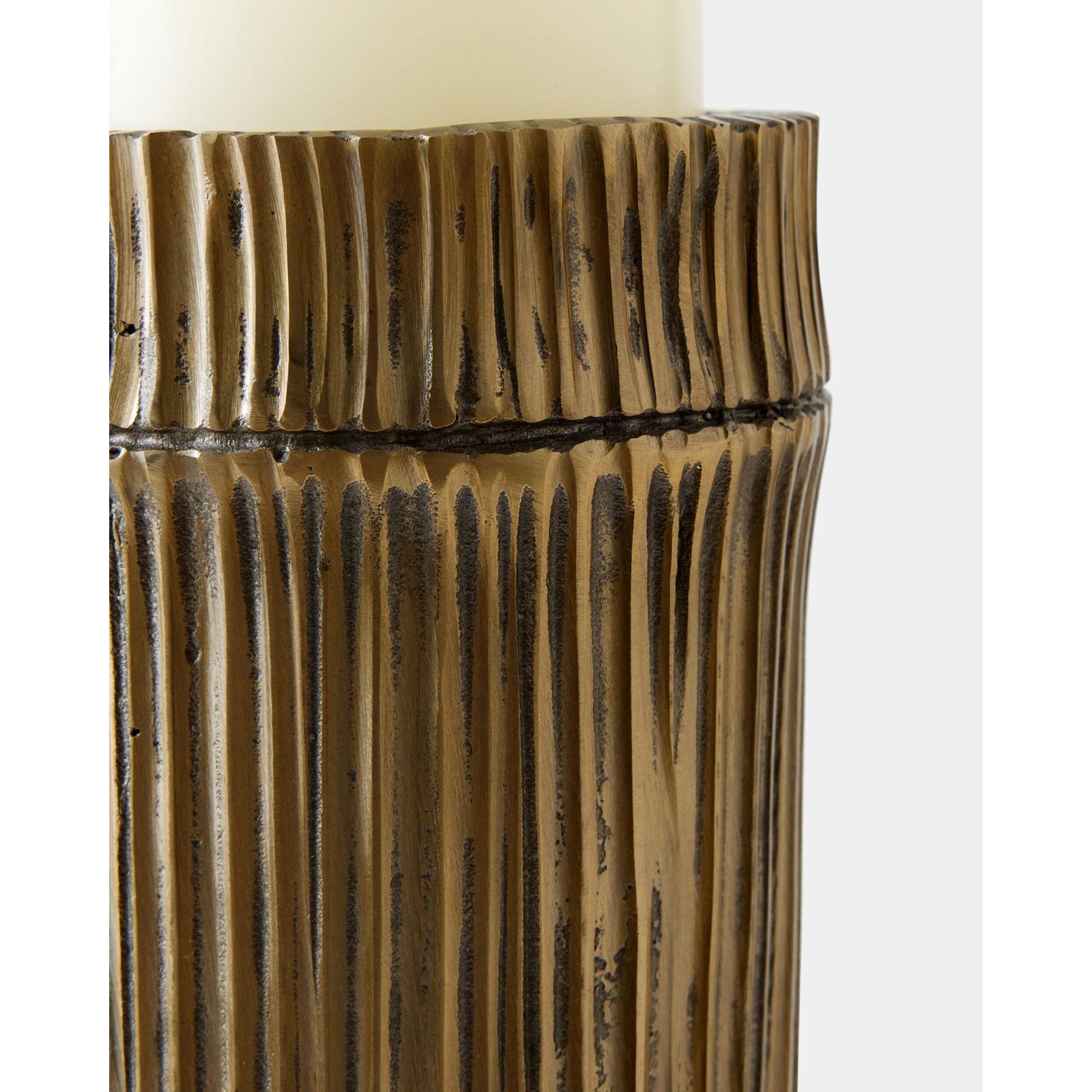 Global Views Bamboo Candle Holder