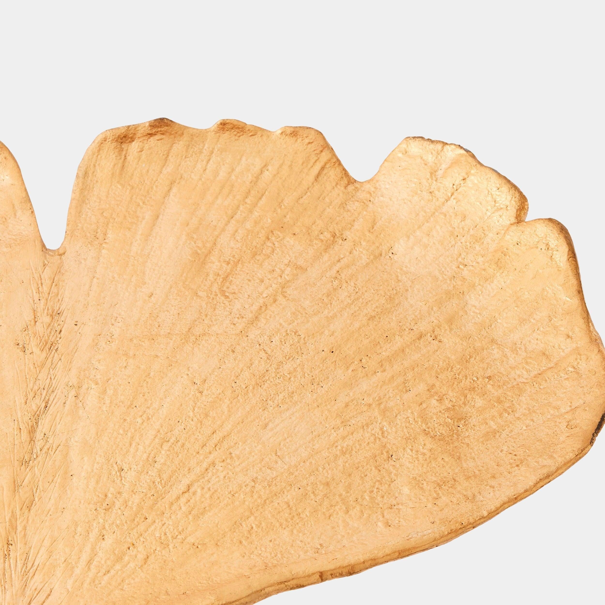 Global Views Ginkgo Leaf Side Table