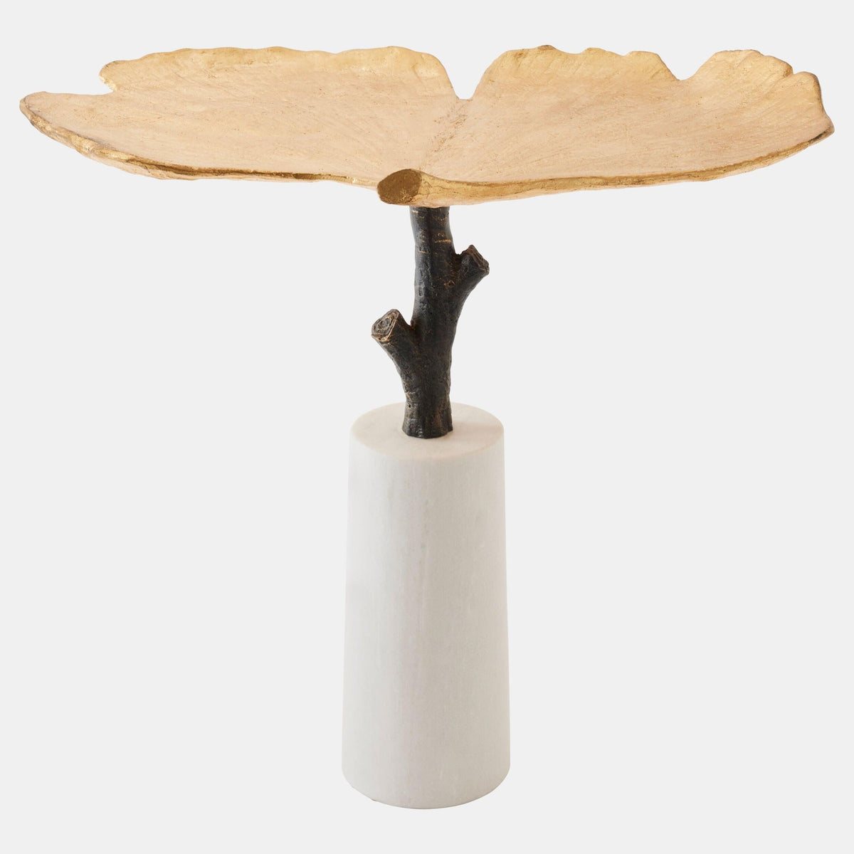 Global Views Ginkgo Leaf Side Table