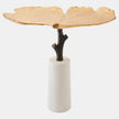 Global Views Ginkgo Leaf Side Table