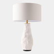 Global Views Vasher Chiseled Ceramic Lamp