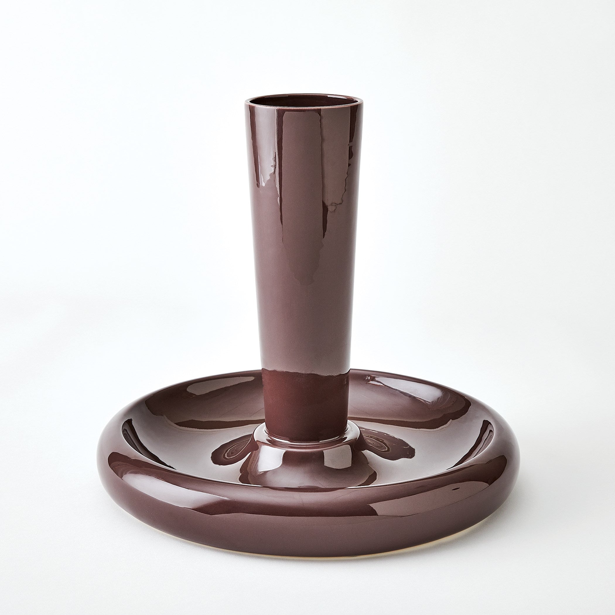 Global Views Bountiful Vase Plum