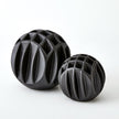 Global Views Bud Ball Vase Matte Black