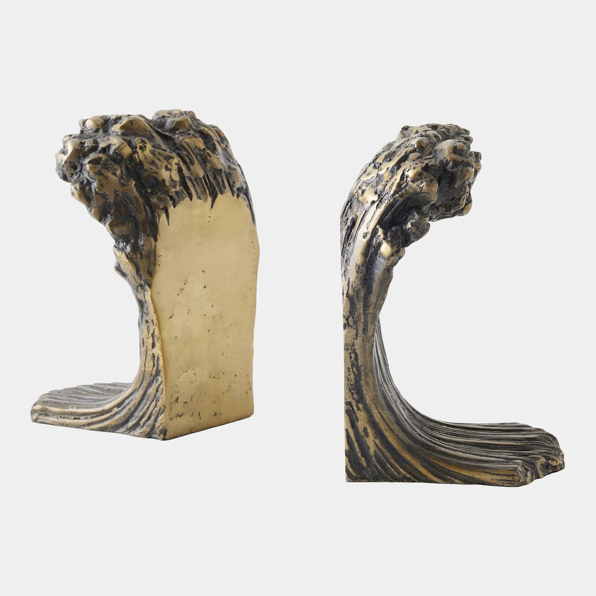 Global Views Wave Bookends