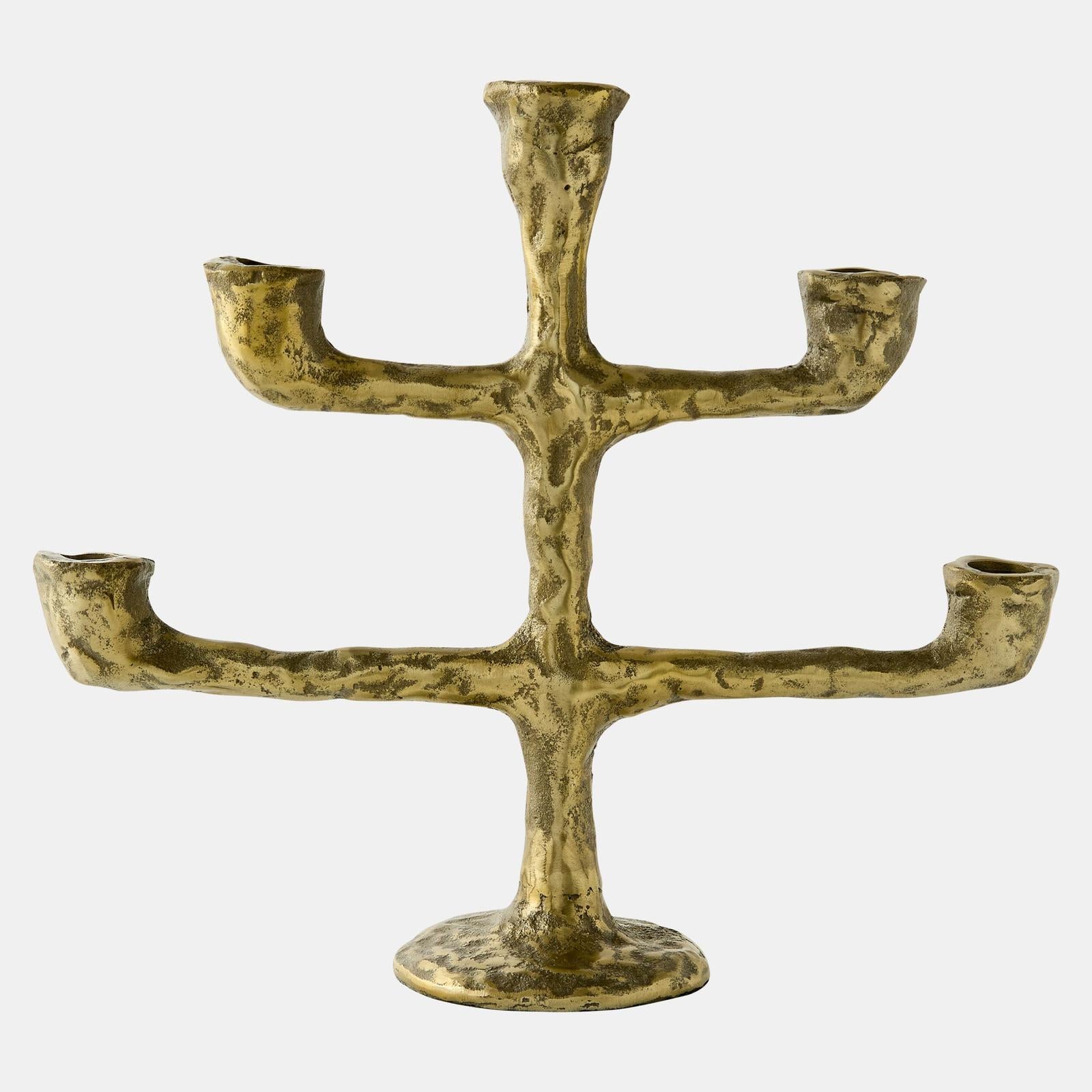 Global Views Melting Taper Candle Holder