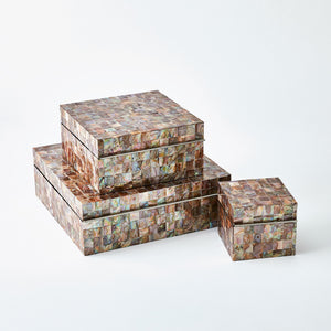 Global Views Mother Of Pearl Box