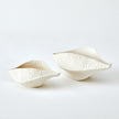 Global Views Porcelain Pod Matte White