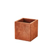 Global Views Posh Pencil Cup Rust Suede
