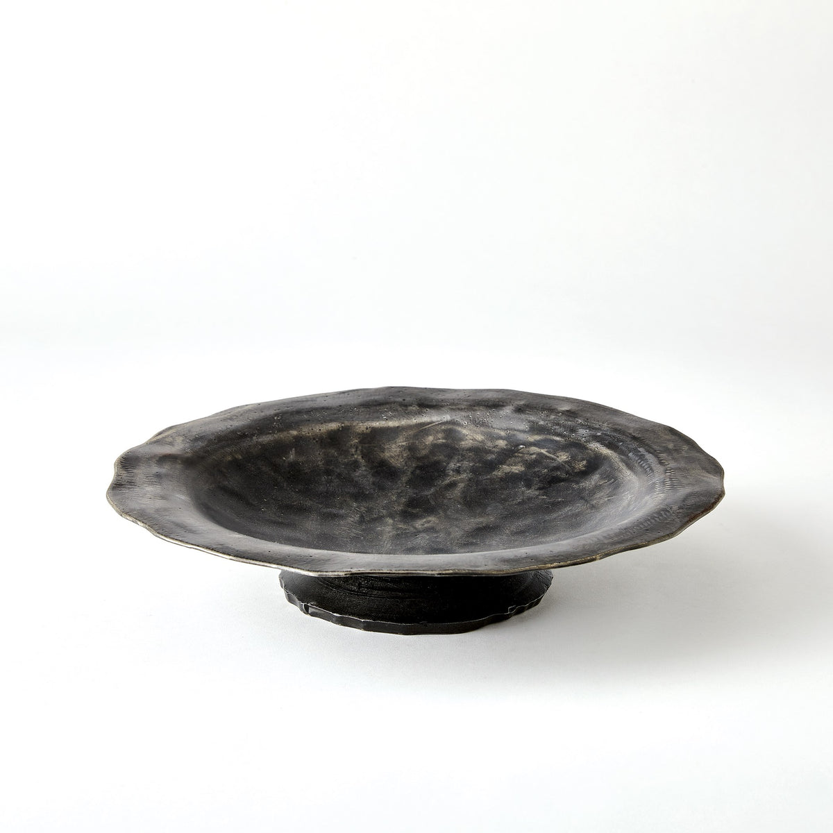 Global Views Forest Blossom Bowl Natural Iron