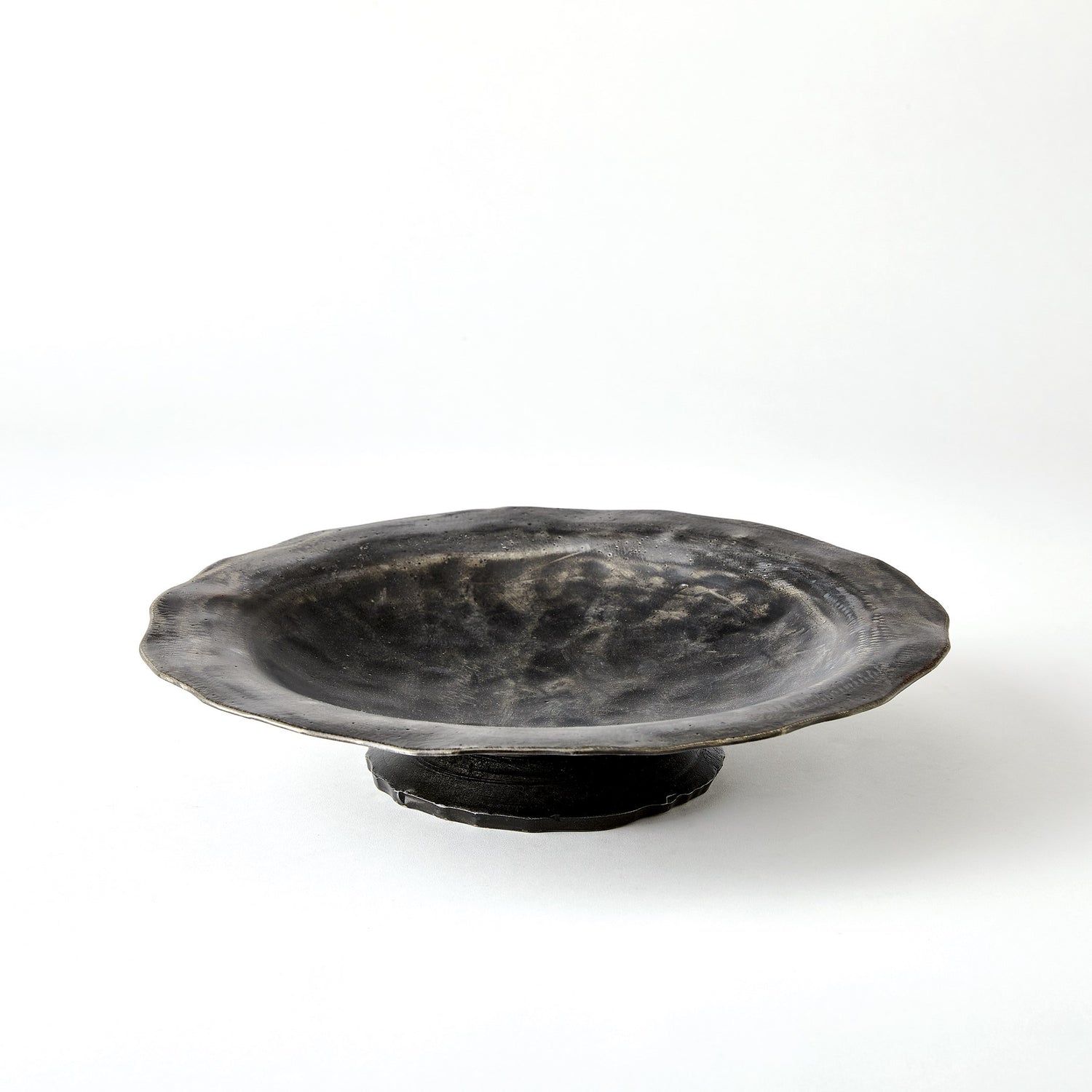 Global Views Forest Blossom Bowl Natural Iron
