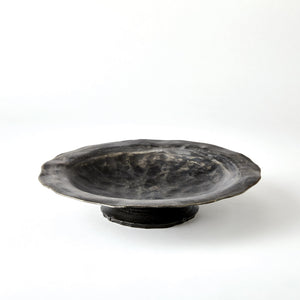 Global Views Forest Blossom Bowl Natural Iron