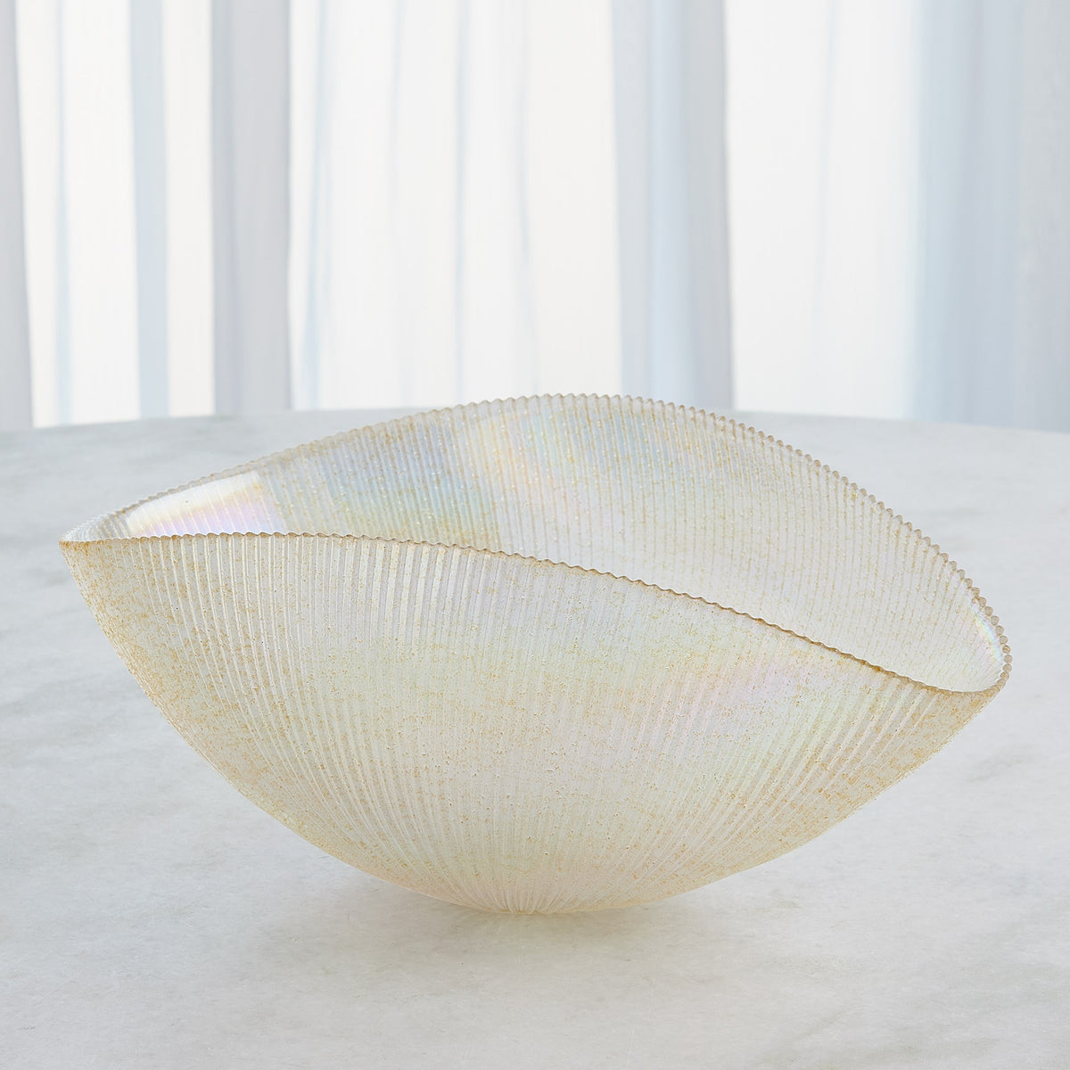 Global Views Pleated Bowl