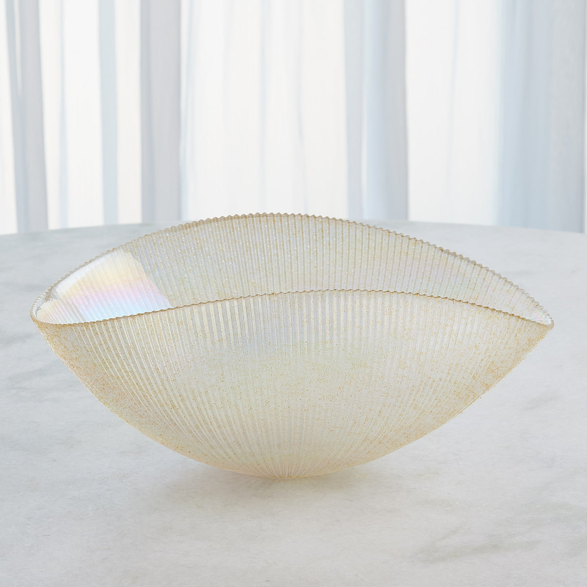 Global Views Pleated Bowl