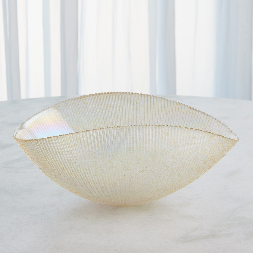 Global Views Pleated Bowl