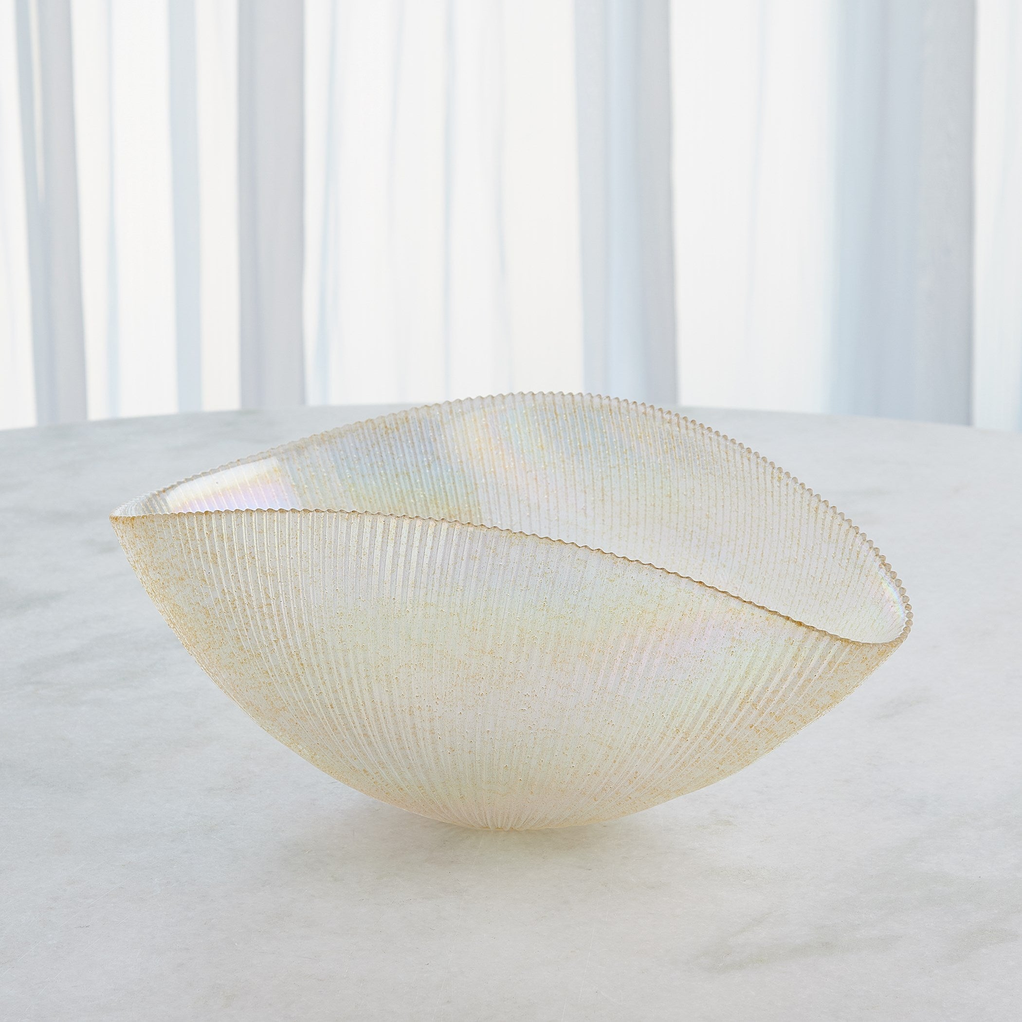 Global Views Pleated Bowl