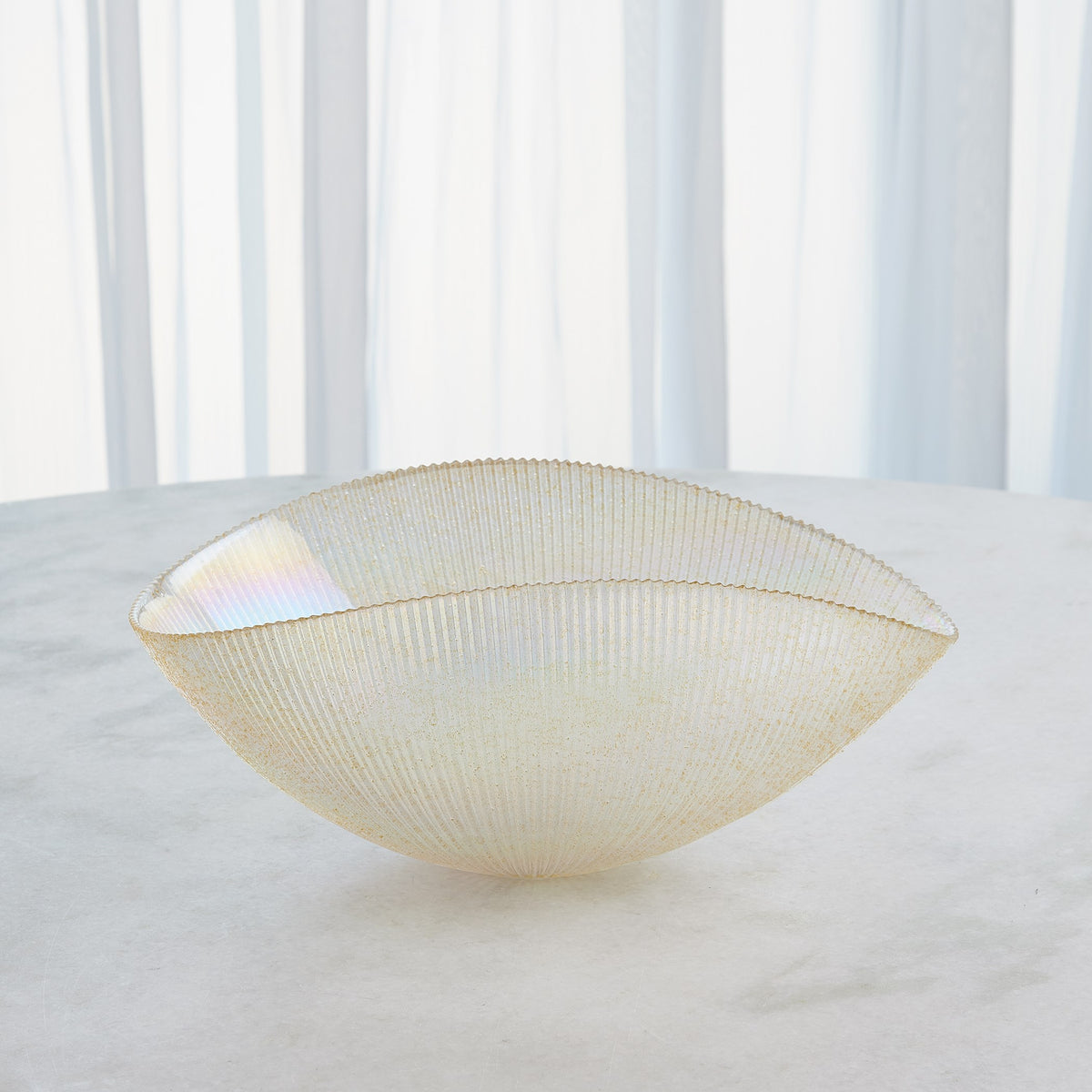 Global Views Pleated Bowl