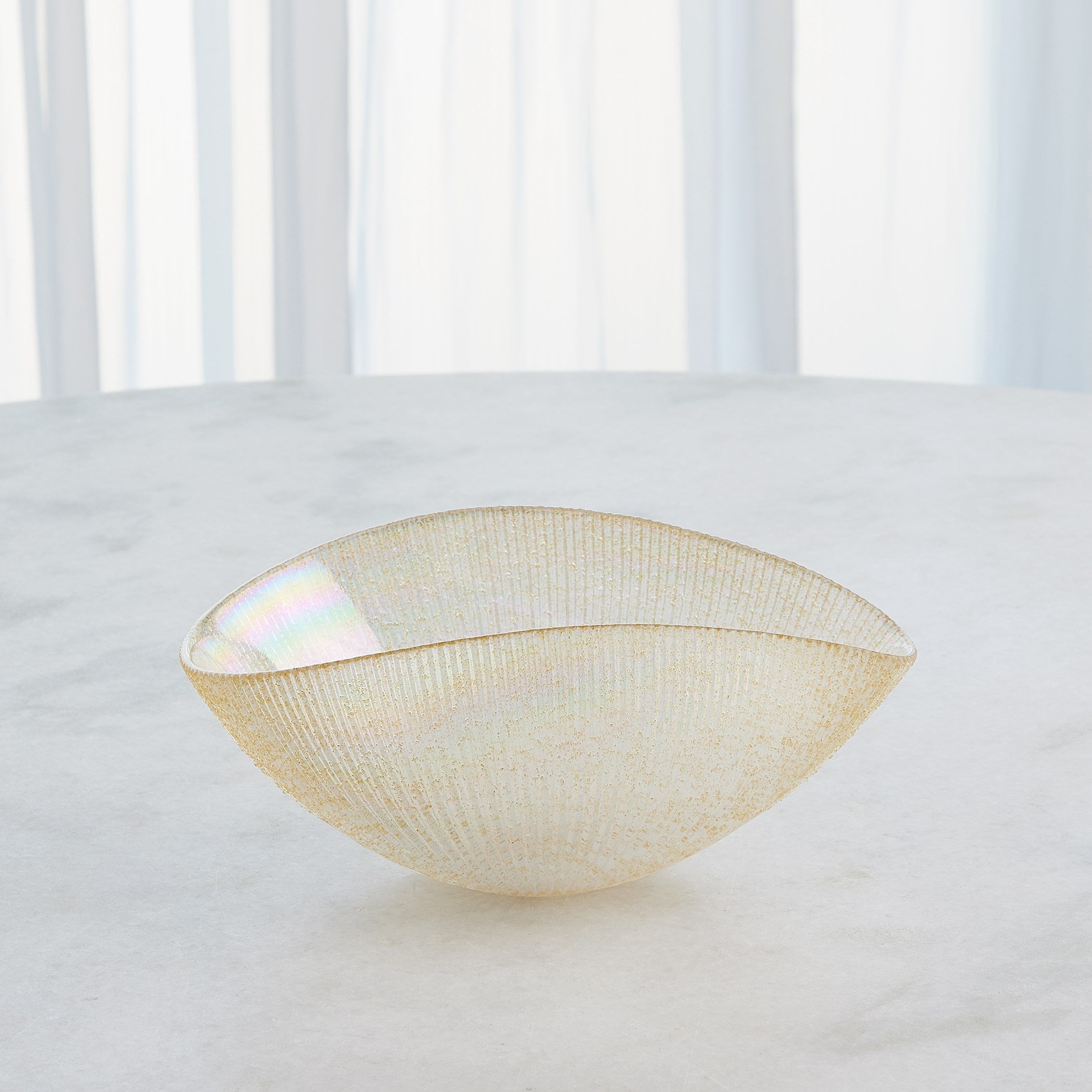 Global Views Pleated Bowl