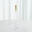 Global Views Slant Decanter Gold