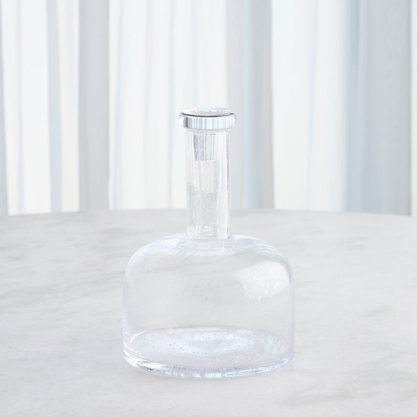 Global Views Necked Seeded Decanter